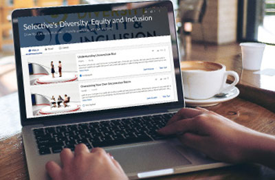 Selective's employees have access to online and in-person training to develop their skillsets for current and future roles