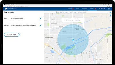 Selective Drive Destination Monitoring helps you understand travel times and project progress.
