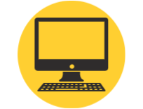 Graphic of a computer